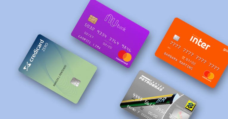 Cartões de crédito sem anuidade 