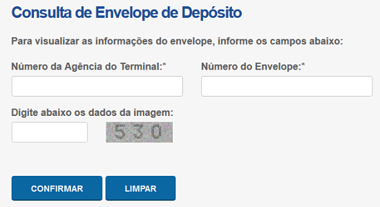 Como consultar envelope depositado no caixa eletrônico no caixa eletrônico BB