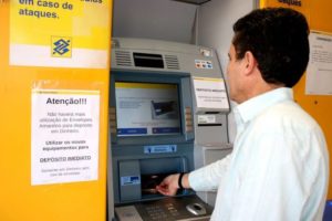 Deposito no caixa eletrônico do BB